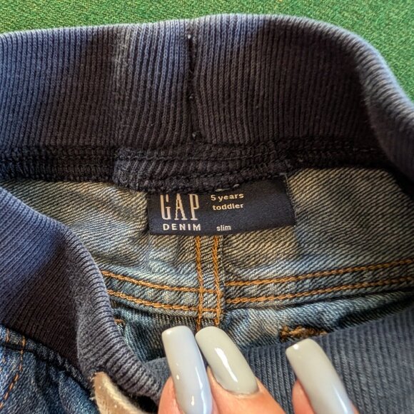 Bundle Boy's Gap Drawstring Jeans 5 💙 - Picture 6 of 8